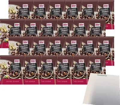 Produktbild von Hofgut Dragierte Erdnüsse Schoko VPE (24x250g Beutel) + usy Block
