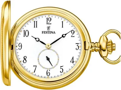 Produktbild von Festina F2029/1 Taschenuhr mit Kette Uhr Herrenuhr  weiss