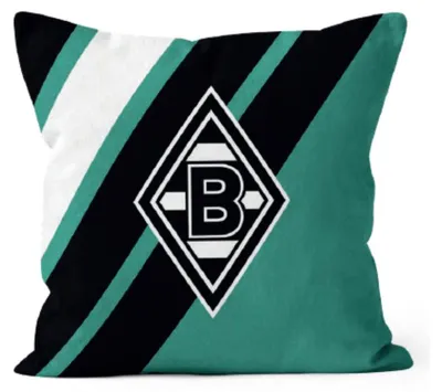 Produktbild von Borussia M´Gladbach Kissen "Block Stripes"