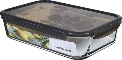 Zdjęcie produktu dla LocknLock  oven glass 3,60L 345 x 236 x 88 mm, Deckelfarbe grau LLG472G