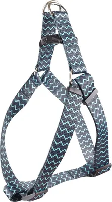 Produktbild von Flamingo Geschirr Step & Go Sinam grün/grau, Maße: 50-70 cm / 25 mm