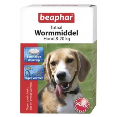Productafbeelding van Beaphar Ontwormtabletten voor Honden, 2 stuks