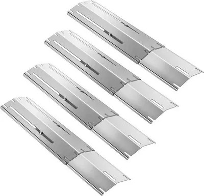 Productafbeelding van Warmteverdeler gasgrill 29,7 - 53,3 cm - 430 roestvrij staal - universeel vervangingsonderdeel