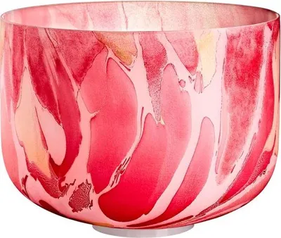 Produktbild von Sonic Energy Kristall-Klangschale MCSB10-C Wurzelchakra Rot