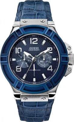 Produktbild von Guess Mens Sport Herrenuhr Multifunktion W0040G7