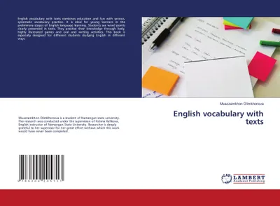 Produktbild von English vocabulary with texts
