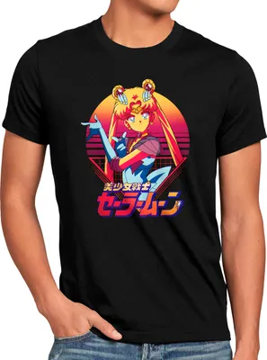 Produktbild von BaumwolleCloud Pretty Soldier Herren T-Shirt anime manga cosplay crystal