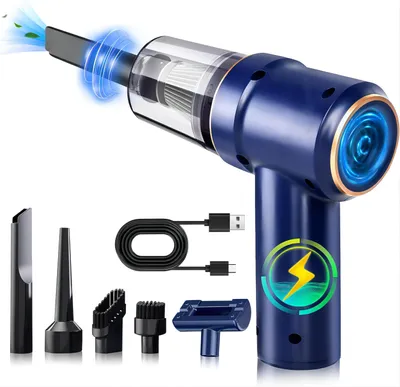 Produktbild von 3-in-1 Staubsauger 3-Gang 42000 U/min Elektrische Staubgebläse mit 4000mAH Akku Auto staubsauger kabellos Handstaubsauger