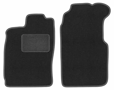 Immagine prodotto di Tappetini anteriori in moquette per Saab 900 II 1994-1995 (cabrio) – 2 pezzi, grigio grafite, su misura – Wielganizator LUX