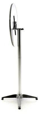 Produktbild von Stehtisch aus Aluminium 115 cm mit klappbarer Tischplatte 60 cm