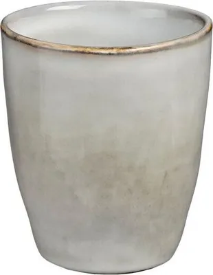 Produktbild von Mica Becher Tabo grau, Ø 7,5 cm x 8,5 cm