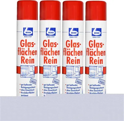 Produktbild von Dr. Becher Glasflächen Reiniger 500ml Fensterreiniger (4er Pack)