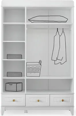 Image de Armoire Design moderne Espace de rangement généreux Détails élégants Style
