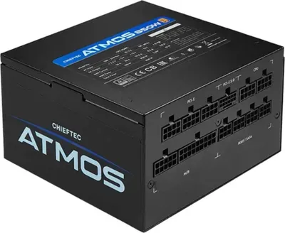 Produktbild von Chieftec Atmos , 750 W, 100 - 240 V, 50/60 Hz, 9 - 4.5 A, 9 A, 4,5 A