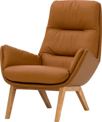 Produktbild von home24 Sessel mit Holzfüßen