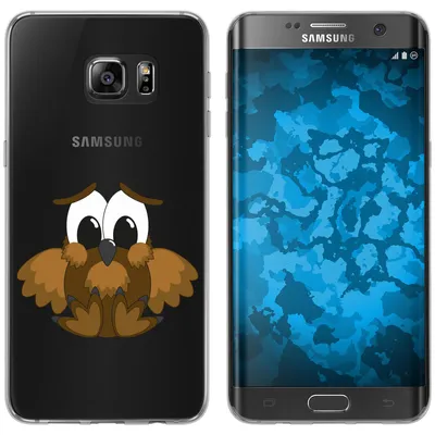 Produktbild von PhoneNatic Case kompatibel mit Samsung Galaxy S7 Edge Silikon-Hülle Cutiemals M9