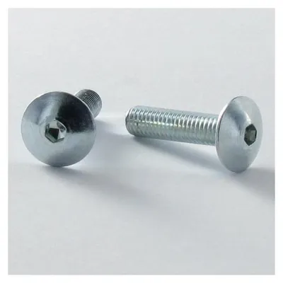 Produktbild von Schraube Flachrundkopfschraube Schraubenschlüssel 4 M7X40 gewinde 100 Verzinkt