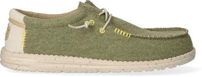 Produktbild von HEYDUDE Wally Coastline Jute Olive - Heren Instappers - HD40952-337 HEYDUDE