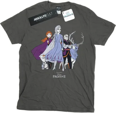 Produktbild von Disney - "Frozen 2" T-Shirt für Damen BI24498 (XL) (Holzkohle)