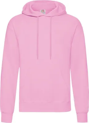 Produktbild von Fruit Of The Loom Herren Kapuzenpullover / Hoodie / Kapuzensweater BC366 (M) (Hellpink)