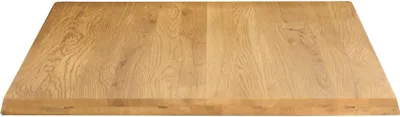 Immagine prodotto di Milani Home - piano tavolo da pranzo 70 x 70 cm, marrone, MDF e HPL