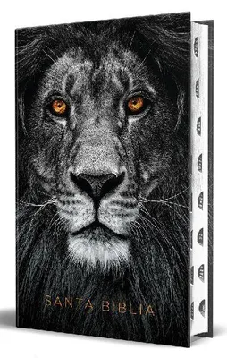 Produktbild von Biblia Rvr 1960 Letra Grande Tamaño Manual, Tapa Dura León de Juda Con Índice / Spanish Bible Rvr 1960 Handy Size Large Print Hardcover Lion of Judah with in