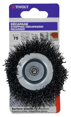 Image de Brosse Coupe Perceuse Pour Métal Tivoly, Diam.75 Mm