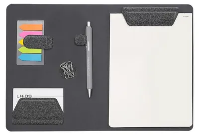 Immagine prodotto di Solidchoice - Organizer magnetico per documenti formato A5 con clip