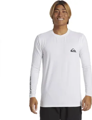 Obrázek produktu pro Quiksilver Surf Rashguard s dlouhým rukávem, bílý, velikost S
