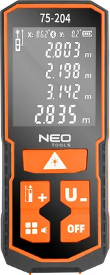 Zdjęcie produktu dla NEO TOOLS Dalmierz laserowy, zasięg 60 m, IP54
