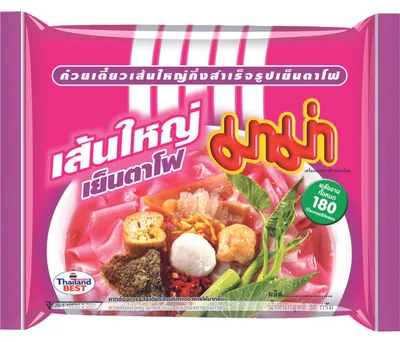 Produktbild von MAMA Instant Reisbandnudeln Yentafo 50g
