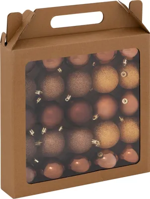 Obrázok produktu pre Vianočné ozdoby na stromček, 25 kusov, Ø 6 cm