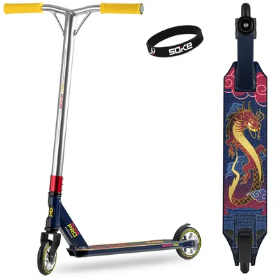 Obrázek produktu pro SOKE 1525-801113 Koloběžka freestylová PRO modro-červená