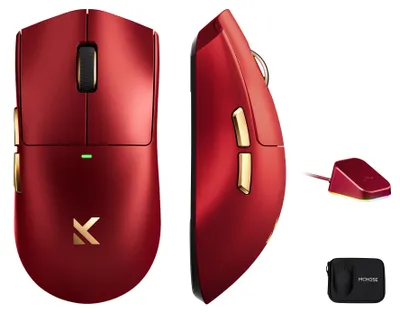 Produktbild von MCHOSE K7 Ultra MC-K7-8 Gaming Maus, kabellos, 42000 DPI, PixArt PAW3950, 59 g