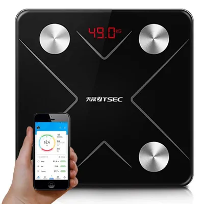Immagine prodotto di Bilancia analitica da bagno con Bluetooth e display LCD