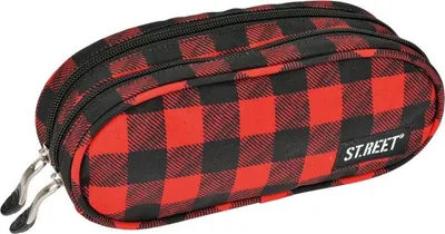 Imagen del producto de ST. MAJEWSKI: Bolso doble con estampado de cuadros