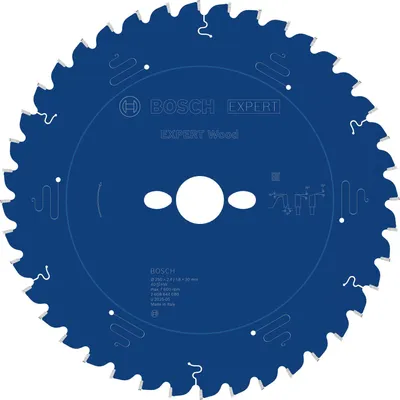 Imagen del producto de EXPERT, hoja de sierra circular para madera, 250x2,4/1,8x30 mm, Z40