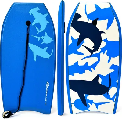 Zdjęcie produktu dla Deska Sup dla dzieci Bodyboard Deska surfingowa Deska surfingowa niebieska 104 x 52 x 6 cm