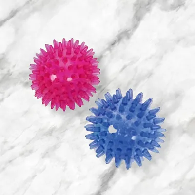Produktbild von Massage Ball mit Noppen ca.7 cm 1 Stück rosa oder blau