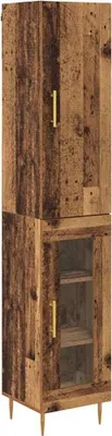Produktbild von Highboard 2 pcs Altholz Holzwerkstoff