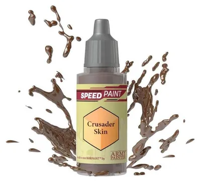 Productafbeelding van The Army Painter Crusader Skin, bruine acrylverf, vloeibaar, 18 ml, 1 stuk