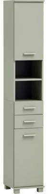 Obrázok produktu pre Vysoká skrinka Möbelpartner Mono pistáciová 30,3 x 180,9 x 32,6 cm