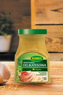 Produktbild von Kamis Gourmet Senf ''Musztarda Delikatesowa'' 185g