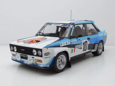 Produktbild von Fiat 131 Abarth #10 1980 W. Röhrl Rallye Monte Carlo Modellauto 1:18 Solido