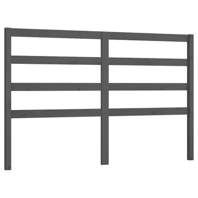 Immagine prodotto di vidaXL Testiera grigia 146x4x100 cm in legno di pino massiccio