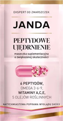 Obrázek produktu pro JANDA Peptidová zpevňující doplňková maska, 2x4 ml