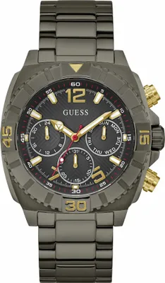 Image de Guess Montre Homme Chronographe TRACTION GW0800G2 Acier inoxydable