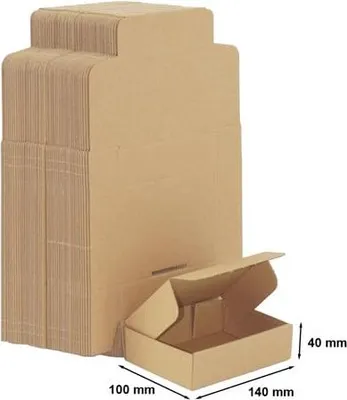 Zdjęcie produktu dla Karton Wykrojnikowy Pudełko Kartonowe Kartonik 140x100x40mm Fasonowy 10szt