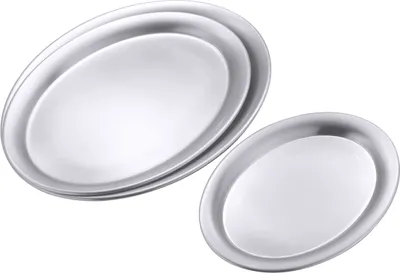 Immagine prodotto di CONTACTO Vassoio da portata, ovale, altezza: 12 mm, lunghezza: 265 mm, larghezza: 195 mm