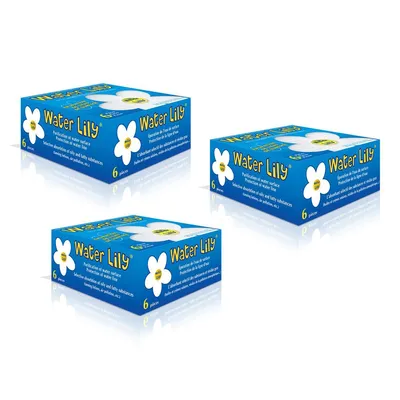Produktbild von 18 Toucan Water Lily Absorptions-Schwamm für Pool und Whirlpool, 3 x 6 Stück